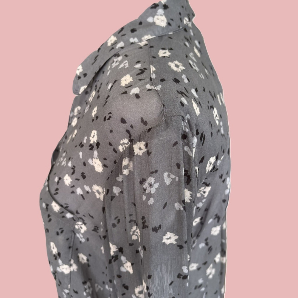 Anthropologie Cloth & Stone Floral Blouse Extra Small - Picture 11 of 13